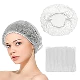 JYNXOR 50 Pcs Haarnetz, Hygienekappe, OP Haube aus Einwegstoff Einweg Haarnetze für die Küche oder Zahnarzt, Kochmütze unisex, OP Kopfhauben 53cm, Haarnetz Einweg für Männer/Frauen, Hair Cover