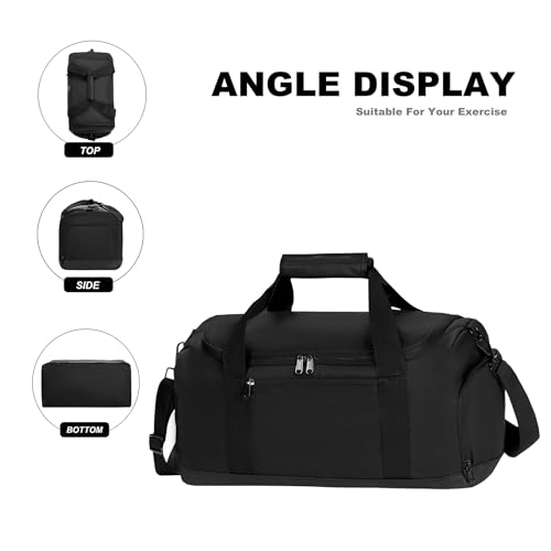 Sports Duffel Bag Gym Bag with Shoes Compartment Carry On Travel Lightweight Duffle Bag Workout Bag Overnight Bag for Men Women3
