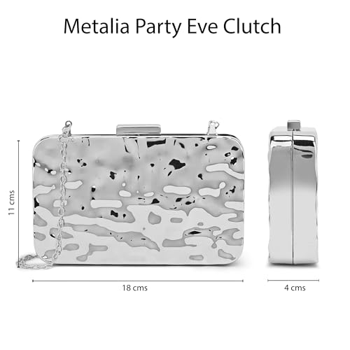 Image of Lavie Luxe Women's Metalia Clutch | Ladies purse |Gift For Women
