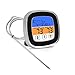 CJHZQYY Thermomètre Cuisine Thermomètre de Viande Numérique Barbecue avec LCD, Thermomètre à Sonde pour Barbecue, Four, Barbecue, Cuisine
