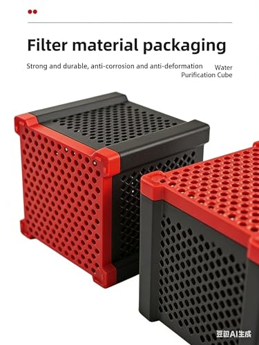 Image of Cubic Water Trough Filter2.0, Activated Carbon Purifier for Fish Tanks, Ponds, Livestock Tanks, Aquarium