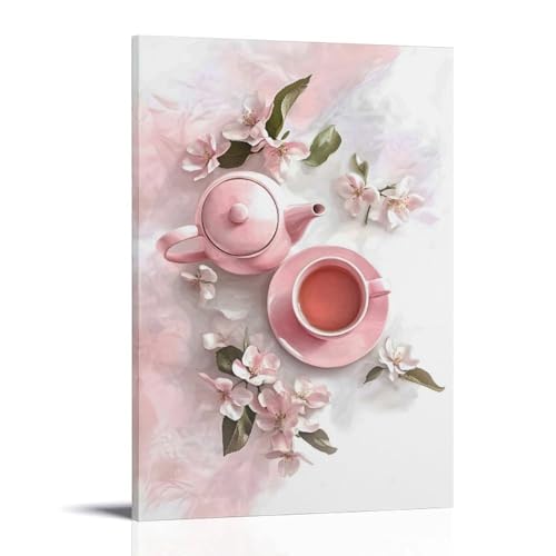 Tableau mural botanique floral poster classique de ferme salon cuisine