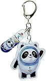 KKNC 2022 Winter Olympics Mascot Keychain, Beijing Winter Olympics Games Souvenirs Pendant, Bing...
