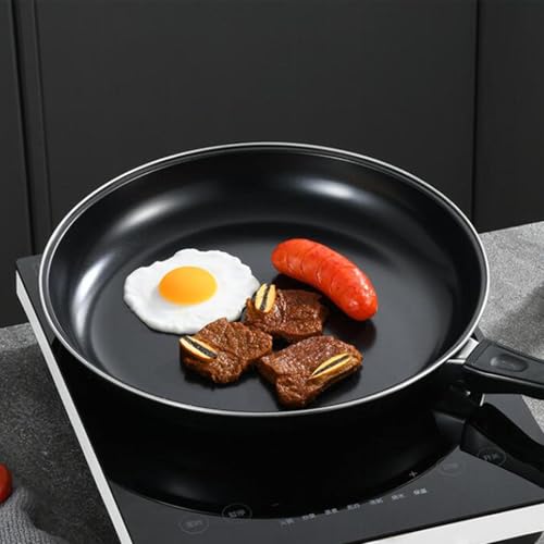 Poêle à œufs antiadhésive anti-brûlure 20cm pour omelette sans coller - 6