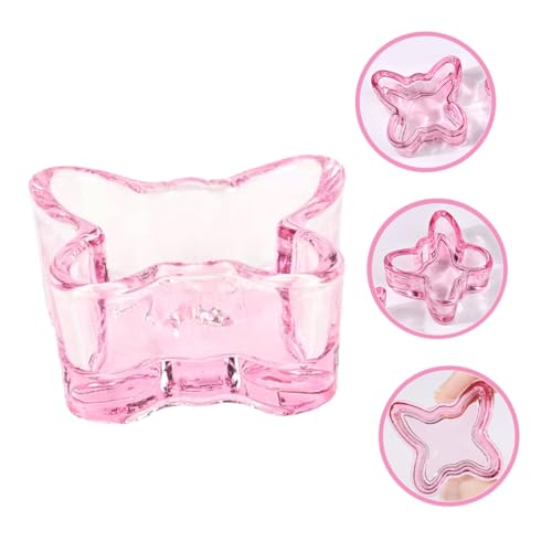 Vaso Dappen para Uñas Acrílicas en Forma de Mariposa miniatura 2
