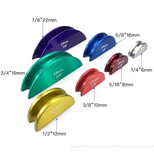 Jargrovs Rohrbieger,manueller Rohrbieger 1/4- 7/8,Metall Rohrbiegemaschine mit Rückbiegefunktion und Rohrschneider Entgrater,90°Rohrbiegegerät geeignet für Kupferrohre und bremsleitung biegewerkzeug