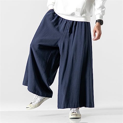 Pantalon ample en lin noir pour vos moments de détente estivale - 6