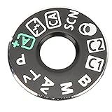 Keenso Kameramodus-Wählscheibe, Präzises Design für 80D-Kamera, Eisenmaterial