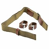 Jnrtifow Mosin Nagant Canvas Rifle Sling for 1891/30 91/30 M38 M39 M44 Rifle