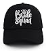 Kpainath Bride Squad Hat, Team Bride Accessories, Bachelorette Party Favors, Funny 3D Embroidery Cotton Baseball Cap, Bridesmaid Gifts for Wedding Day, Destination Wedding, Honeymoon