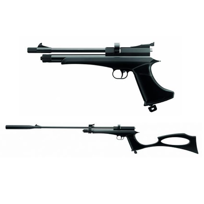 Pack Pistola Escopeta de Aire comprimido Stinger Ares   Arma de CO2 y balines (perdigones de Plomo Cal 4.5mm o 5.5mm) <3,5J (4,5MM)