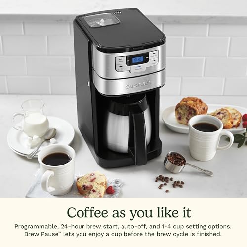 Image of Cuisinart DGB-450 Automatic Grind & Brew 10-Cup Thermal Coffeemaker
