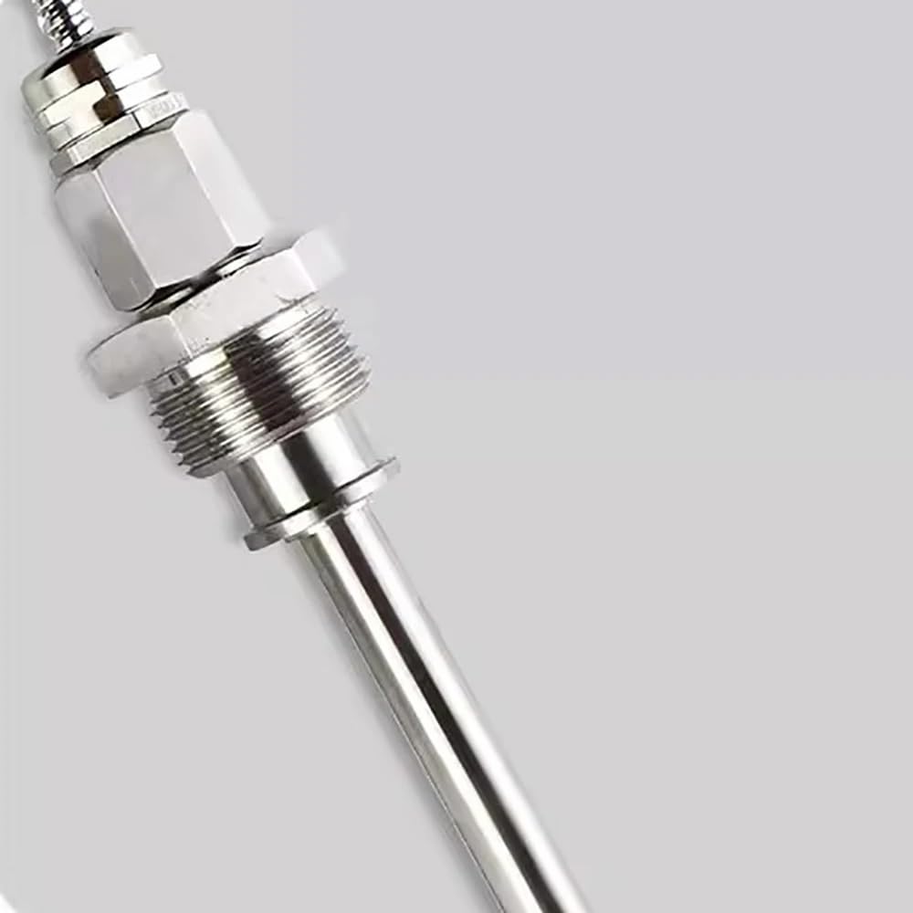 Termómetro Industrial con Pantalla Digital, Medidor Electrónico de Temperatura Del Agua con Sensor de Sonda de Temperatura de Alta Precisión de Acero Inoxidable