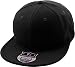 KBETHOS KNW-2364 BLK (7 5/8) The Real Original Fitted Flat-Bill Mens Hat True-Fit, 9 Sizes & 20 Colors, Black