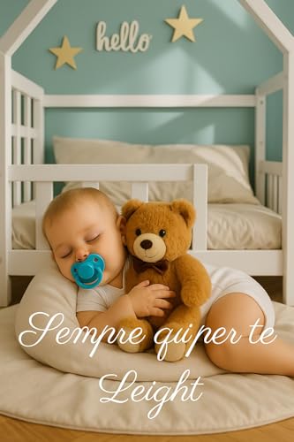 LEIGHT Peluche super morbido a forma di orsetto, REGALO per il compleanno dei bambini, Natale e San Valentino - Marrone chiaro/scuro (13,7 pollici / 35 cm) (Marrone SCURO)