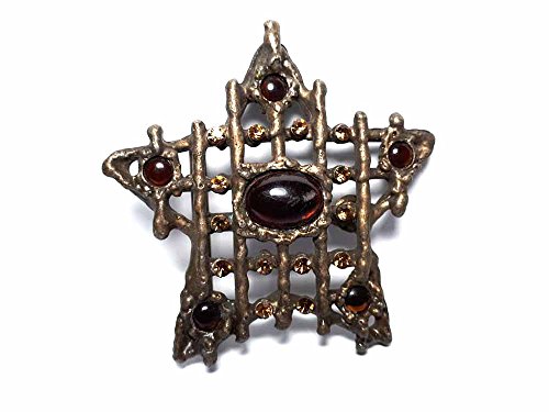 Hebillas metal o piedras para cinturones de 4cm con cristales murrine Murano estrella