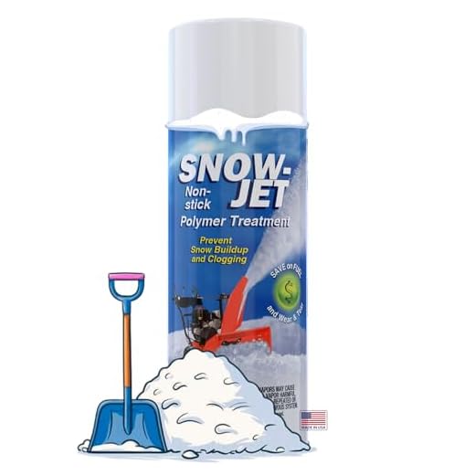 Global Climate Alliance Snow Jet Snowblower Non-Stick Spray - 11 oz Aerosol Cans - Made in USA - Works on Metal & Plastic - Polymer Coating - Easy to Apply, Long Lasting- Works on Plows and Shovels ~