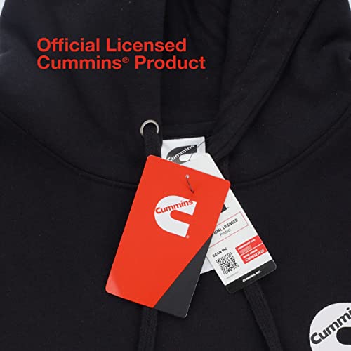 Cummins Hooded Sweatshirt, Black, S - 4XL4