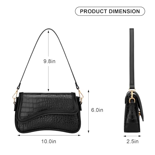 Image of KKXIU Shoulder Bag for Women Small Clutch Purses Cute Hobo Handbag Trendy Underarm Bag