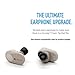 Comply TWR-200-B | Memory Foam Replacement Earbud Tips for Bang & Olufsen EX, Beats Solo Buds, Devialet Gemini & More | Ultimate Comfort, Secure Fit, Superior Noise Isolation | Black (S/M/L) (3 Pairs)