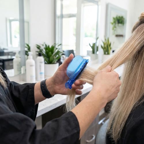 Pinzas separadoras de extensiones de cabello resistentes al calor para peluqueros 4