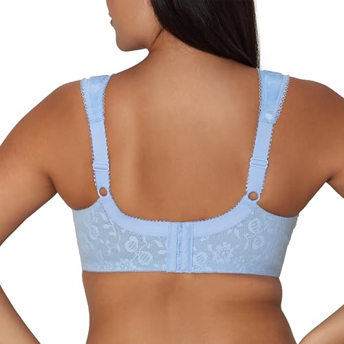 Playtex Women's Wireless Bra, 18 Hour Plus-Size Bras Available, Full Coverage, Smoothing, 4693, Single or 2-Pack