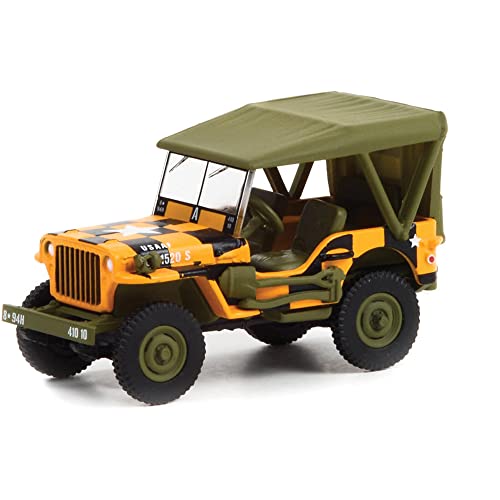 1943 Willys MB Modelo a Escala 1:64 Greenlight