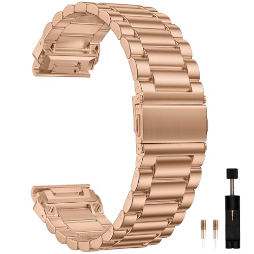 Correa metálica 22mm para Garmin Fenix 6/7/8 miniatura 1