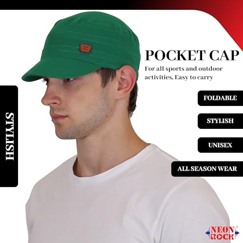 Image of NEON ROCK Men Women Stylish Dori Cap Stylish Premium Cotton Hat Cap for Summer, Winter, Spring, Autumn and All Activities, Freesize Pack of 1