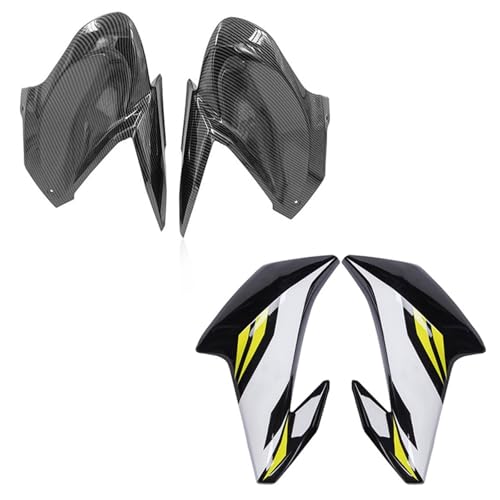Kits de carénage moto Z900 anti-rayures flanc de réservoir carbone