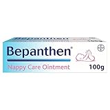 Verpackung: Box Bepanthen Windelpflegesalbe, Baby-Hautpflegeprodukte, 100 g, mit Pro-Vitamin B5, klinisch nachgewiesen, sanft zur Babyhaut. Für Babyhaut-Creme und beste Juckreiz-Creme