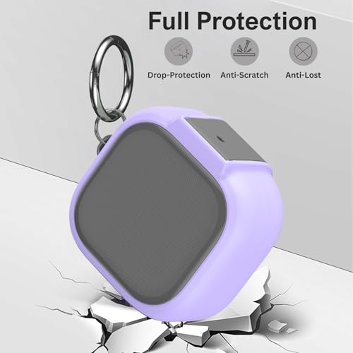 Image of Oboe Aegis Case 'Compatible with' Samsung Galaxy Buds 4 & 4 Pro Case with Phone Stand & Keyring (Lavender Purple) [Buds & ChargingCase NOT Included]