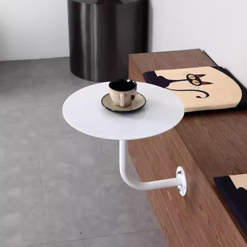 Table de bar ronde pour balcon et cuisine - Meuble gain de place