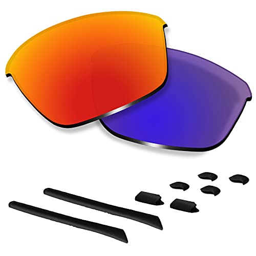 Image of Polarized Replacement Lenses&Rubber Kit for Oakley Half Jacket