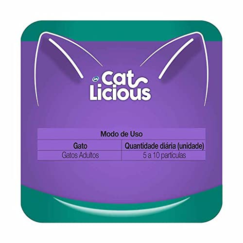 Snack Dental Fresh Catlicious Raça Adulto, 40g