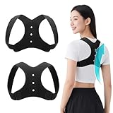 DAYUIRA 姿勢サポーター 猫背ベルト【理学療法士共同監修】美姿勢 猫背 巻き肩 脇が痛くならない 背筋 まきがた矯正 姿勢ベルト 背中サポーター 脱着便利 調節可 男女兼用 吸汗 通気性 伸縮性 (M（45kg～80kg）)