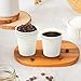 Dealusy 100 Count 6 oz Coffee Cups, Leak-Free Food Safe Paper Cups 6 oz, Disposable 6oz White Paper Cups for Cold and Hot Drinks 4