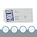 SSWBasics Blue/White Hold Slit Tags (2-3/8