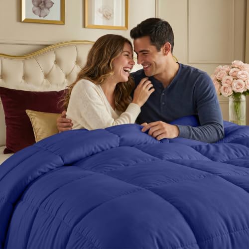 Image of Utopia Bedding Duvet Insert, Comforter King Size 90 x 102 in, Slate Blue
