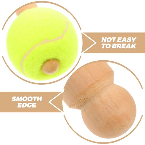 Baqueta con mango de madera para banda de marcha y presentaciones escolares, diseño ergonómico para agarre cómodo, construcción duradera para uso prolongado en tambores de caja y bajo miniatura 3