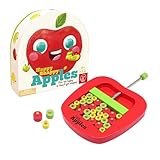 ROO Games Happy Snappy Apples - Fun Wooden Strategy Game for Kids - for Ages 3-4-5-6 + - A Super Cute Traditional Timber Motor Skills Game for Children and Families