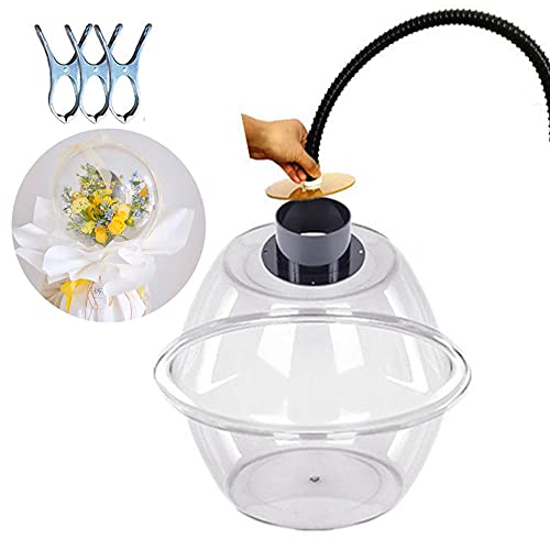 DIY Balloon Stuffing Machine,Balloon Expander Extractor for Balloon Rose Bouquet Wedding Christmas Birthday Party Gift Art Balloons Filling Decoration Supply