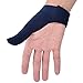 HERCHR Right Hand Finger Grip Thumb Glove, Lightweight Bowling Thumb Saver Protector Glove Thumb Stabilizer Saver for Bowling Ball Men Women(Blue)