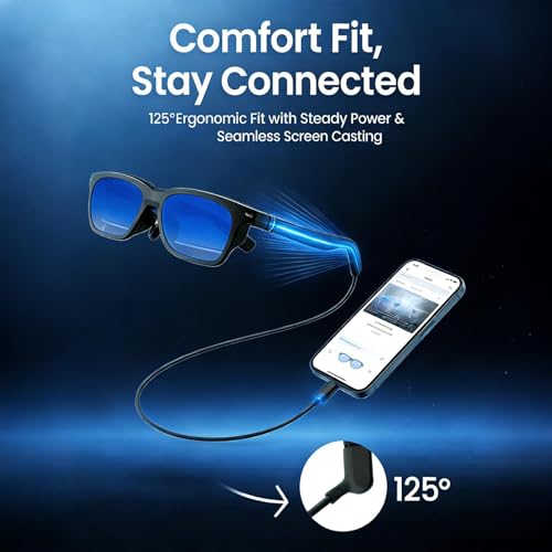 Cable de carga XREAL Air One AR para ver películas sin tirones de imagen 2