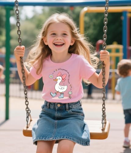 Image of Flower Girl Shirt for Toddler Girls in My Flower Girl Era T-Shirt Bridesmaid Proposal Kids Cute 2-7Years