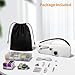Bearfire Handheld Sewing Machine Heavy Duty & Portable, 2-Speed Mini Sewing Machine with Sewing Kit & Storage Bag for Beginners, Adults, DIY, Home, Travel