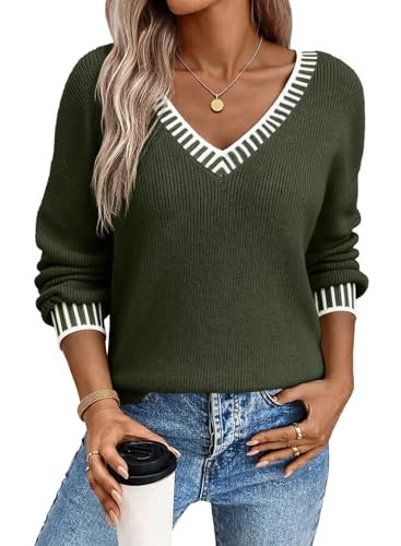 Dokotoo Dames capuchonpullover knoopsluiting V-hals