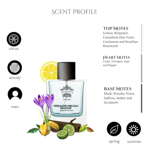 Image of Ver-sache Men Eau Fraiche Perfume For Men | Woody Aromatic Fragrances | Long Lasting Mens Perfume | Fragrance Sutaible for Any Occasion | Gift For Him