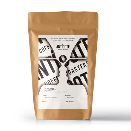Image of ANTIDOTE COFFEE ROASTERS Obsidian | Dark Chocolate Coffee Beans | Freshly Roasted In Small Batches | 250G Medium Roast