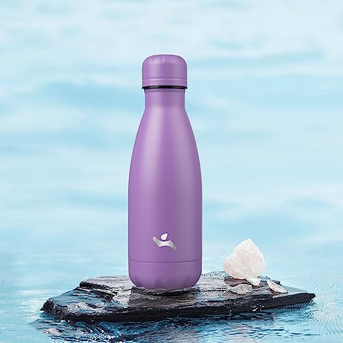 Image of Konokyo Insulated Water Bottles,12 oz Double Wall Stainless Steel Vacumm Metal Flask for Sports Travel,Lavender